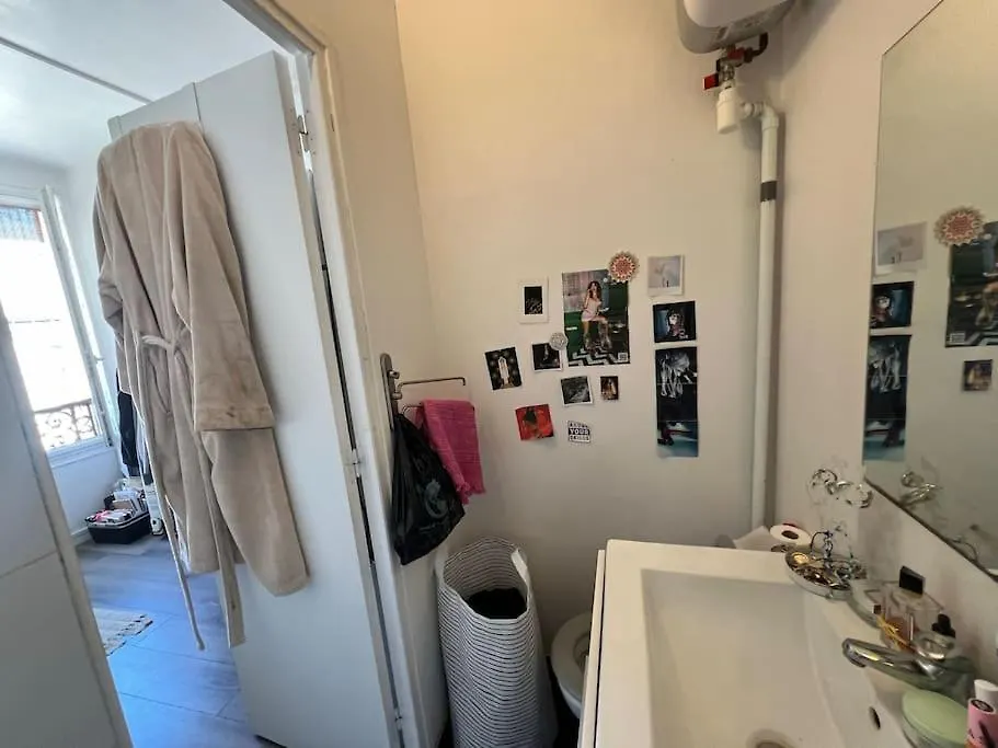 Studio Lumineux Vue Tour Eiffel Apartment Paris France